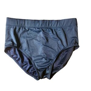 EUC Dreamsuit Swim Bikini Tankini Bottoms Plus Size 16W Black High Waist